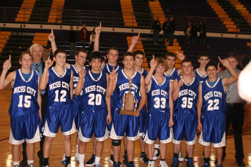 Ness City Schools Blue takes Purple and Gold Tournament.