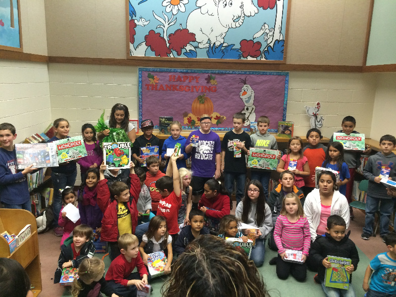 Ness City Schools Elementary Students Enjoy Family Math Night Activities