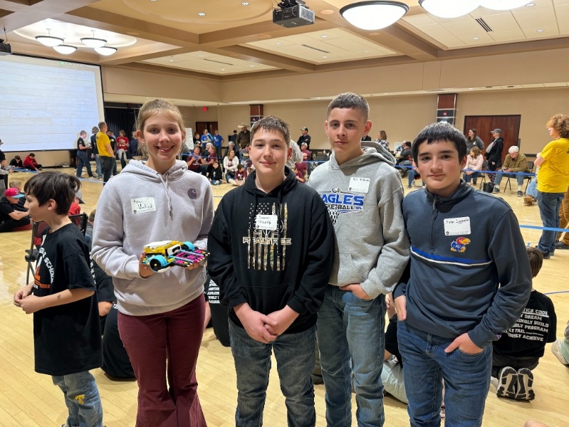 Ness City Schools Robotics Team Competes at Fort Hays University